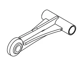 Premium Control Arm Weldment, Wstx