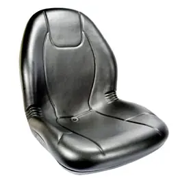 Discount High Back Seat 20" Black PVC Vinyl