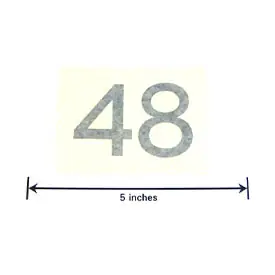 (Nr) Decal, 48" Special Discount