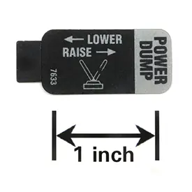 (Nr) Decal, Power Dump/Lexan High Quality