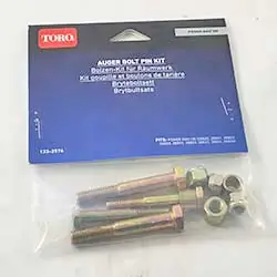 Auger Shear Bolt Kit Hassle-Free Returns