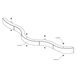 Baffle, Cutter Deck, 61 Wz, Short Deck Deal