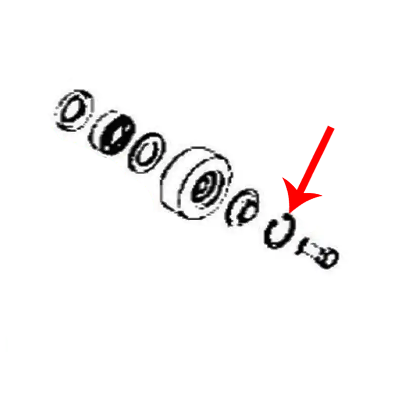 Fast Shipping Bogey Wheel Internal Snap Ring
