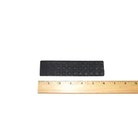 Hassle-Free Returns Rubber Mat 1 1/2X6