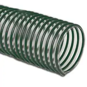 Serv-Hose 4" X 90" Clear W/Natwearstrip Instant Buy